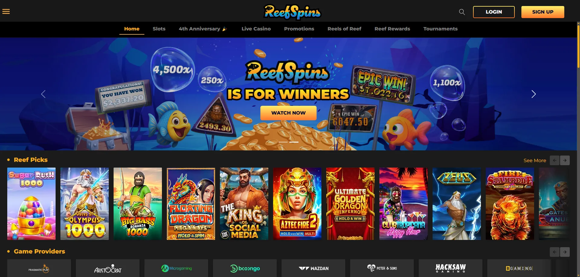 ReefSpins Casino online — overview for Australian players 2026
